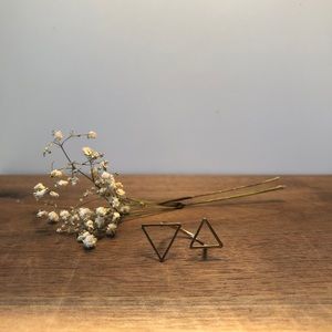 Geometric Triangle ring 🔸